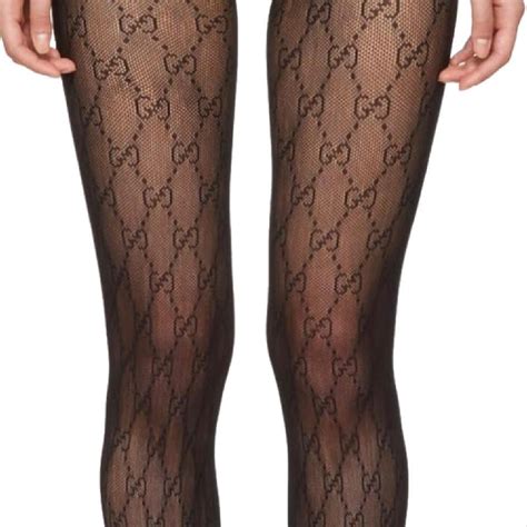 black gucci tights|authentic Gucci stockings.